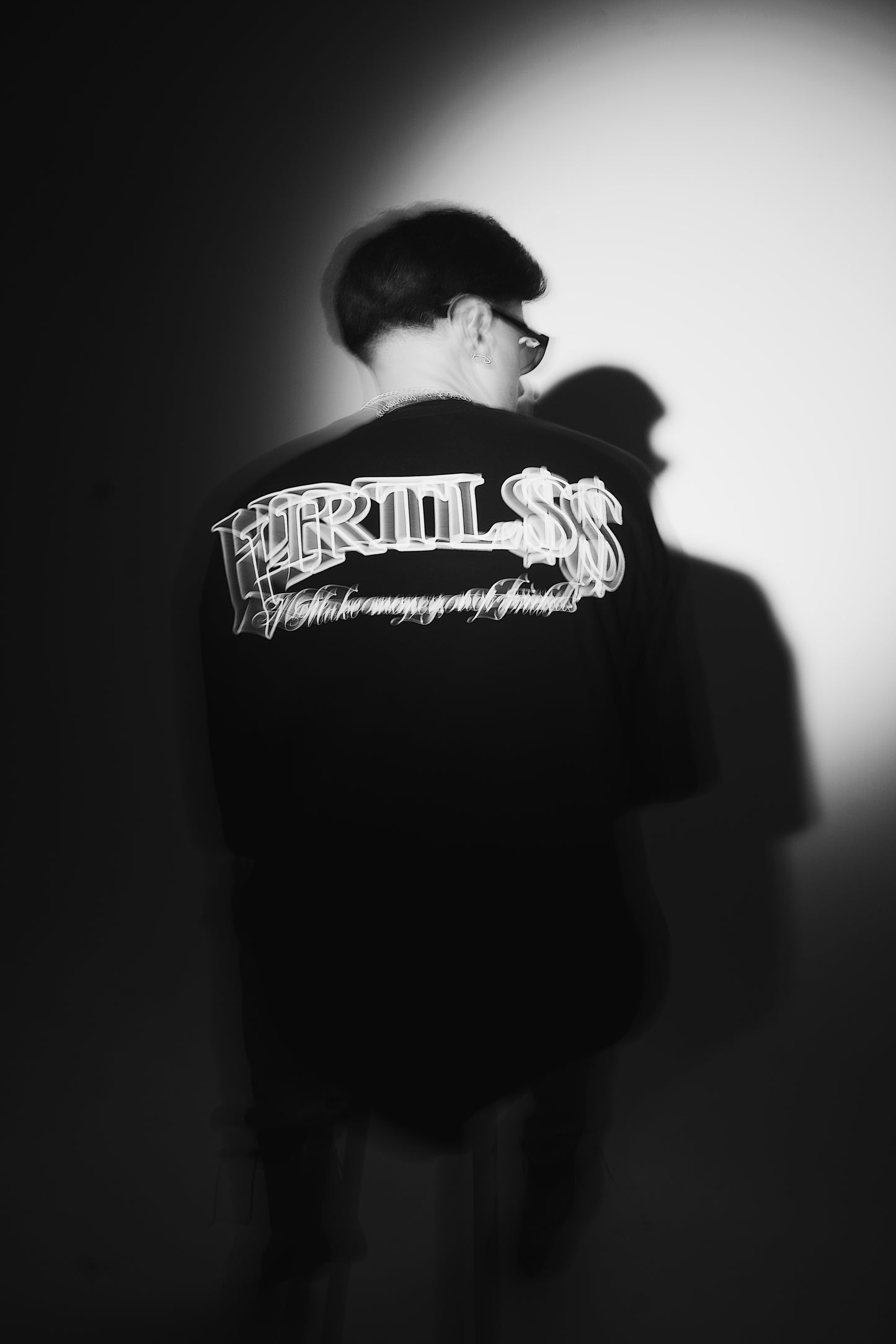"MMNF" Tee B/W