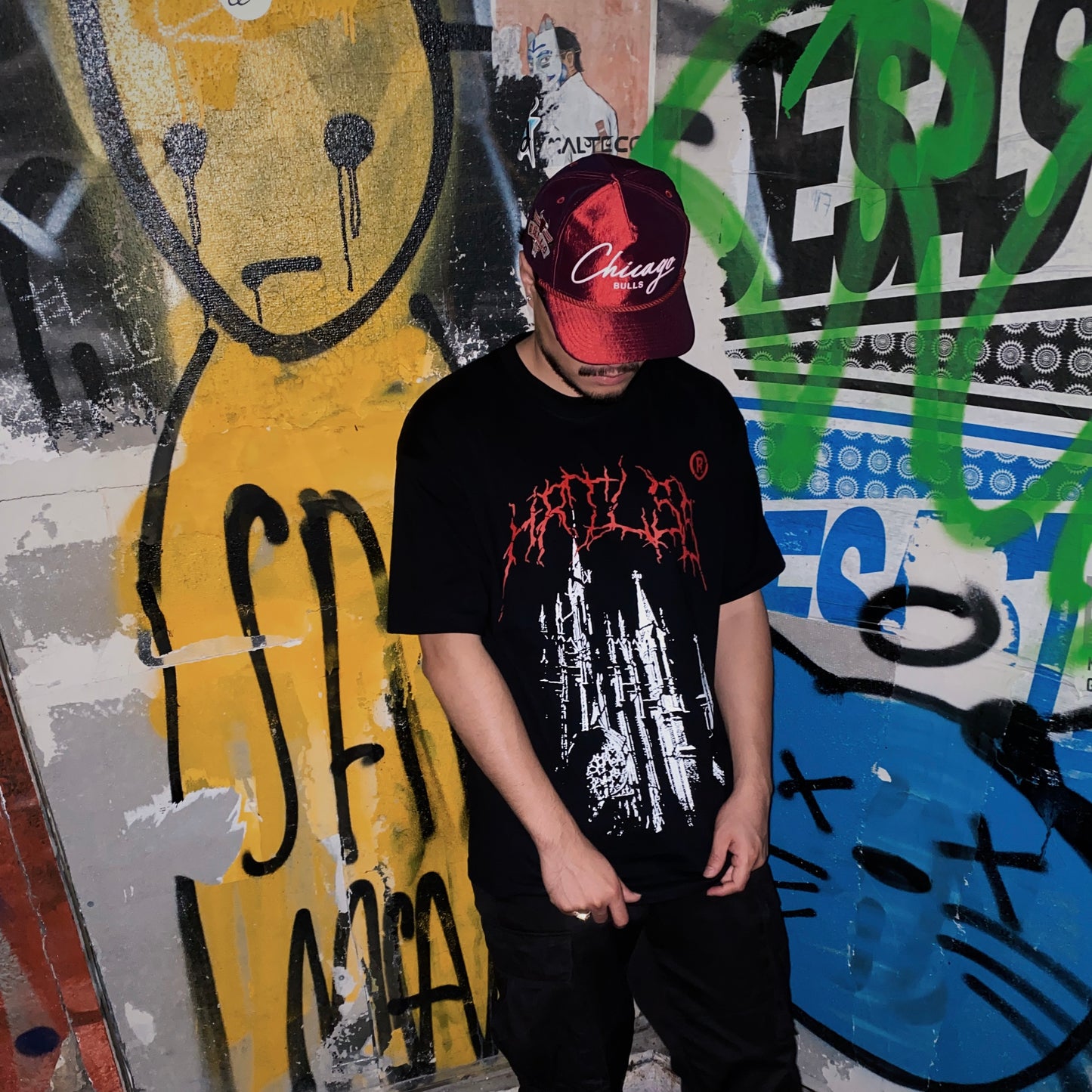"FROMHELL" Tee B/W