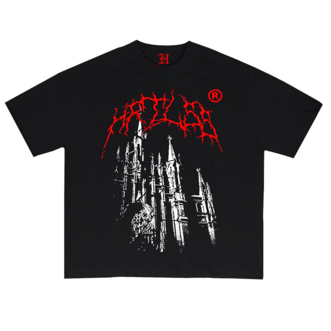 "FROMHELL" Tee B/W