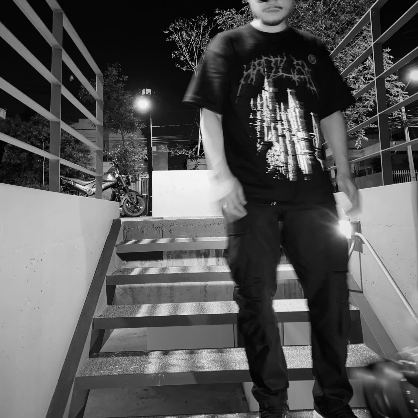 "FROMHELL" Tee B/W