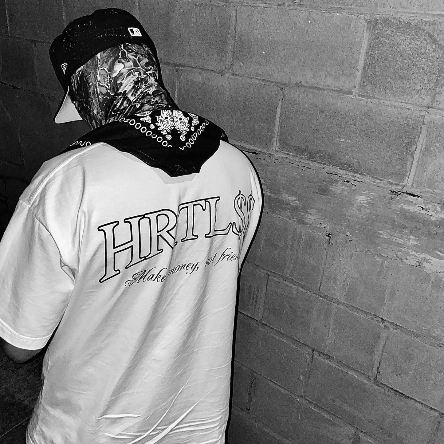 “MMNF” Tee W/B
